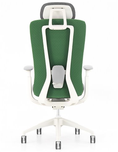Крісло KRESLALUX NEZA GREEN/GREY