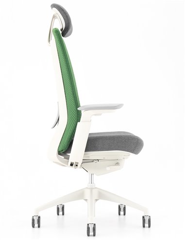 Крісло KRESLALUX NEZA GREEN/GREY