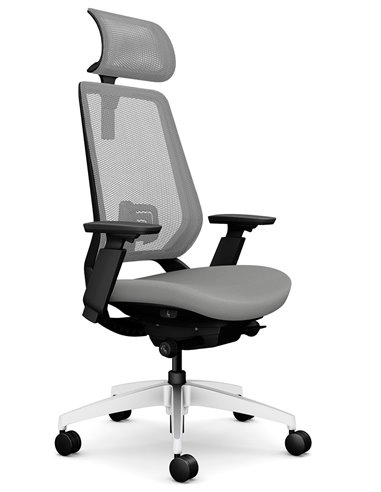 Кресло OKAMURA ABILIS CB LIGHT GREY для оператора