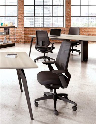 Кресло OKAMURA ABILIS CB LIGHT GREY для оператора