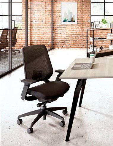 Кресло OKAMURA ABILIS CB LIGHT GREY для оператора