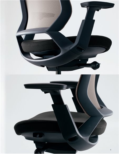 Кресло OKAMURA ABILIS CB LIGHT GREY для оператора