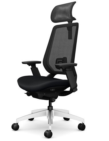 Кресло OKAMURA ABILIS CB BLACK для оператора