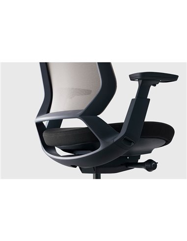 Кресло OKAMURA ABILIS CB BLACK для оператора