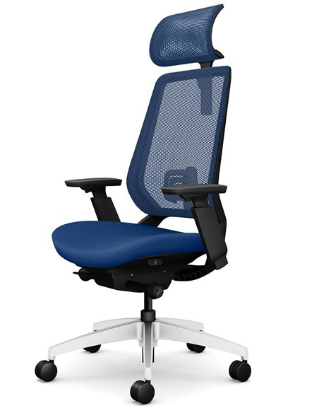 Кресло OKAMURA ABILIS CB MEDIUM BLUE для оператора