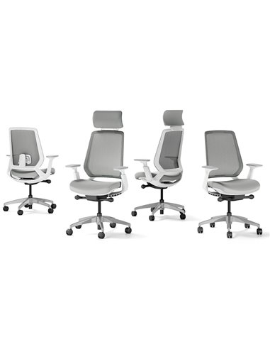 Кресло OKAMURA ABILIS CB MEDIUM BLUE для оператора