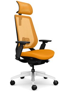 Кресло OKAMURA ABILIS CB ORANGE для оператора