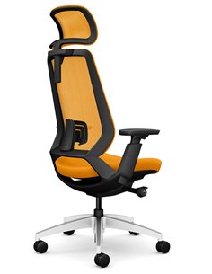 Кресло OKAMURA ABILIS CB ORANGE для оператора 2