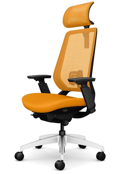 Крісло OKAMURA ABILIS CB ORANGE для оператора