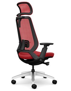 Кресло OKAMURA ABILIS CB RED для оператора 2