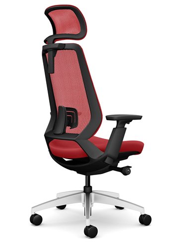 Кресло OKAMURA ABILIS CB RED для оператора