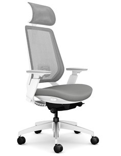 Кресло OKAMURA ABILIS FB LIGHT GREY для оператора