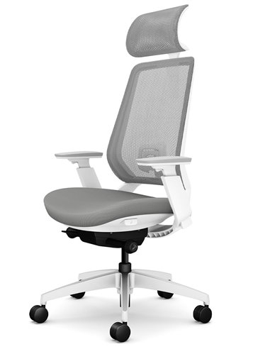 Кресло OKAMURA ABILIS FB LIGHT GREY для оператора