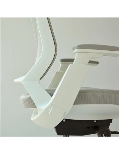 Кресло OKAMURA ABILIS FB LIGHT GREY для оператора