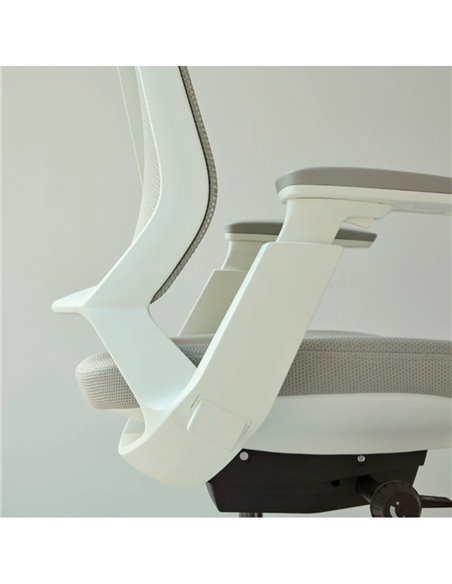 Кресло OKAMURA ABILIS FB LIGHT GREY для оператора