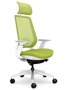 Кресло OKAMURA ABILIS FB LIME GREEN для оператора
