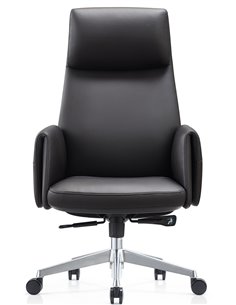Кресло KRESLALUX A2065 BLACK для руководителя, кожаное 2