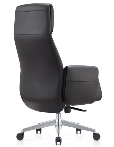 Кресло KRESLALUX A2065 BLACK для руководителя, кожаное