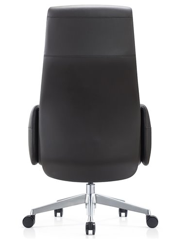 Кресло KRESLALUX A2065 BLACK для руководителя, кожаное