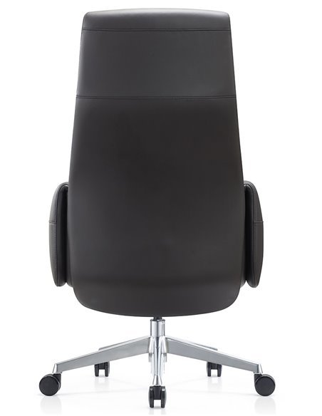 Крісло KRESLALUX A2065 BLACK для керівника, шкіряне
