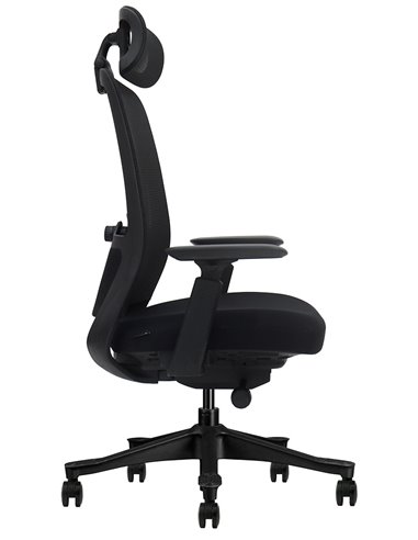 Кресло KRESLALUX V3-BH BLACK, эргономичное