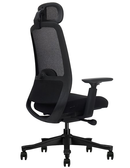 Кресло KRESLALUX V3-BH BLACK, эргономичное