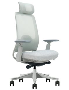 Кресло KRESLALUX V3-GH WHITE, эргономичное