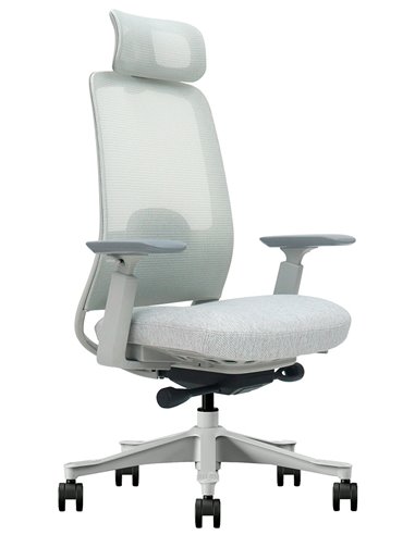 Кресло KRESLALUX V3-GH WHITE, эргономичное