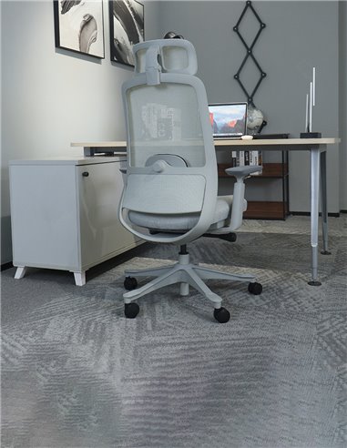 Кресло KRESLALUX V3-GH WHITE, эргономичное