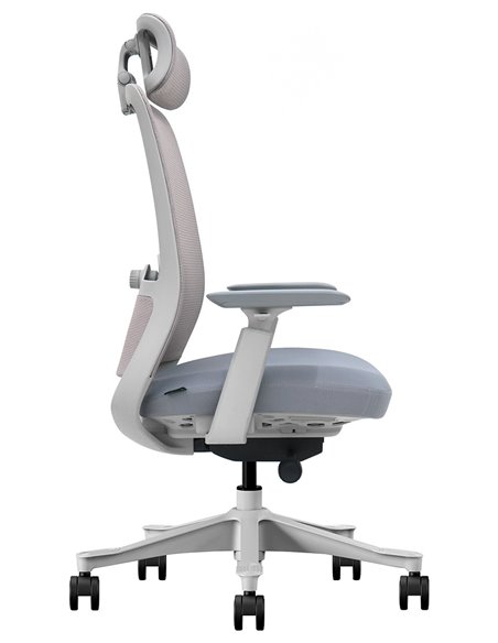 Кресло KRESLALUX V3-GH GREY, эргономичное