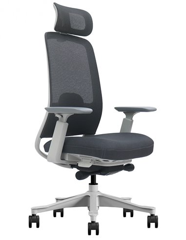 Кресло KRESLALUX V3-GH DARK GREY, эргономичное