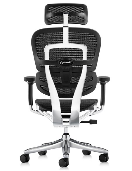 Кресло ERGOHUMAN LUXURY SE (EHSE-AB-HAM-5D-ST-D, сетка W945-01Black), эргономичное
