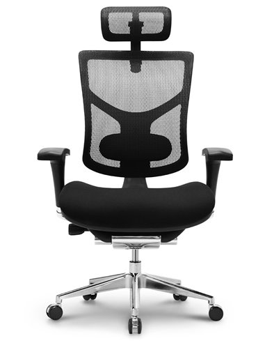 Крісло HOOKAY STAR 2 BLACK (HST2MF01), ергономічне, з тканинним сидінням