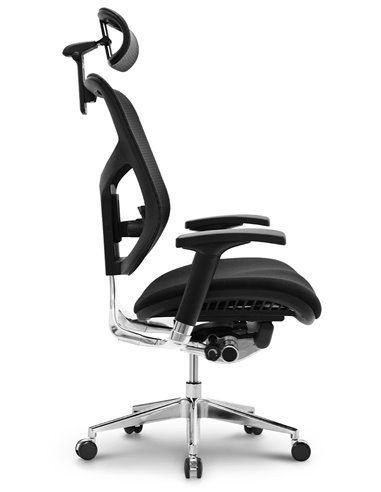 Крісло HOOKAY STAR 2 BLACK (HST2MF01), ергономічне, з тканинним сидінням