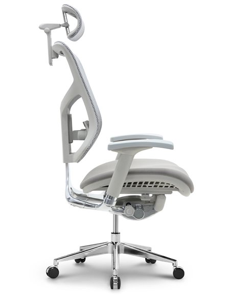 Крісло HOOKAY STAR 2 GREY (HST2MF01-NG), ергономічне, з тканинним сидінням