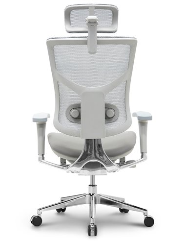 Крісло HOOKAY STAR 2 GREY (HST2MF01-NG), ергономічне, з тканинним сидінням