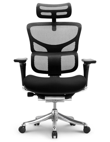 Крісло HOOKAY SAIL 2 BLACK (SA2MF01), ергономічне, із тканинним сидінням
