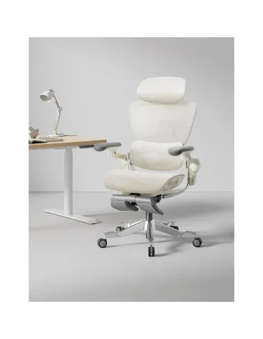 Fotoliu HINOMI H2 PRO CREAM WHITE, ergonomic - Cumpara in magazinul online KRESLALUX Moldova