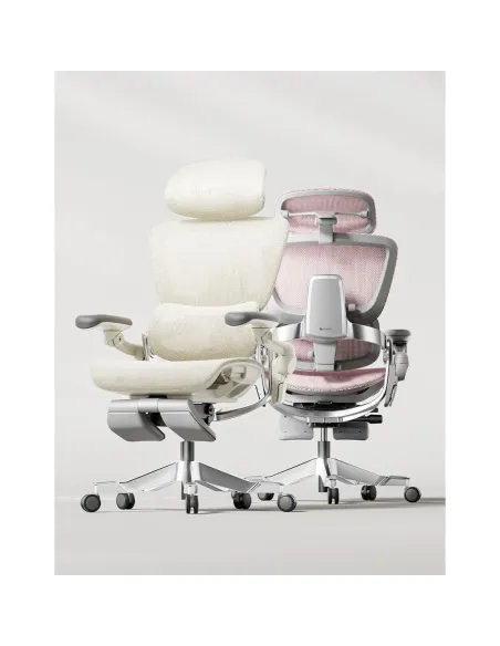 Fotoliu HINOMI H2 PRO CREAM WHITE, ergonomic - Cumpara in magazinul online KRESLALUX Moldova