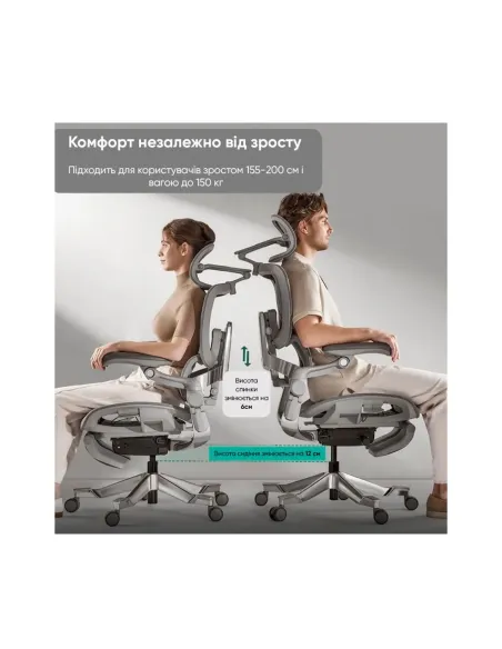 Кресло HINOMI H2 PRO MINT GREEN, эргономичное -  купить онлайн на KRESLALUX Молдова