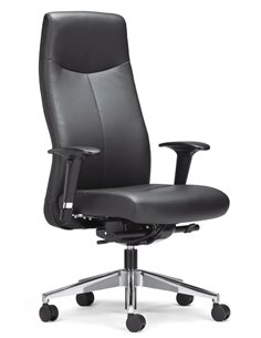 Кресло ROVO XL 5910A для руководителя, кожаное
