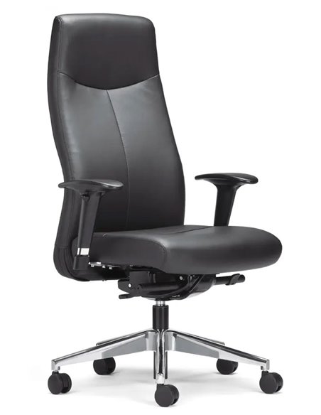 Кресло ROVO XL 5910A для руководителя, кожаное