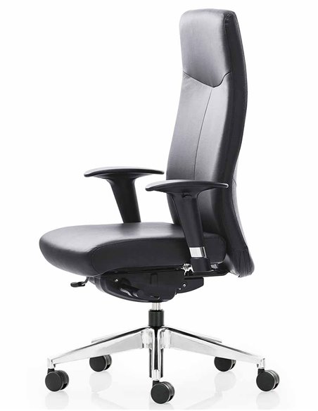 Кресло ROVO XL 5910A для руководителя, кожаное