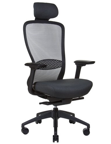 Кресло KRESLALUX IN-POINT (BLACK + M60999), эргономичное