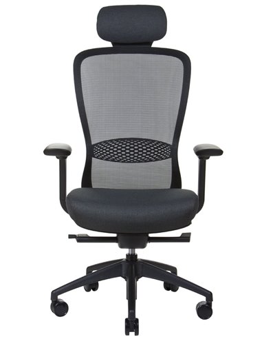 Кресло KRESLALUX IN-POINT (BLACK + M60999), эргономичное