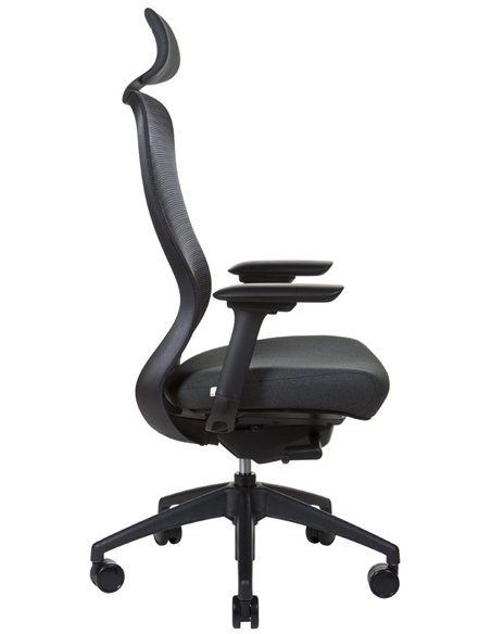 Кресло KRESLALUX IN-POINT (BLACK + M60999), эргономичное
