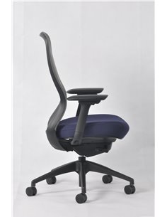 Кресло KRESLALUX IN-POINT GREY-BLUE эргономичное 2