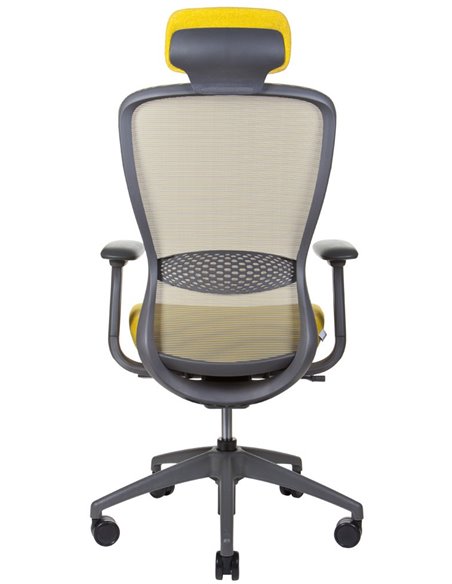Кресло KRESLALUX IN-POINT (GREY + M62002), эргономичное