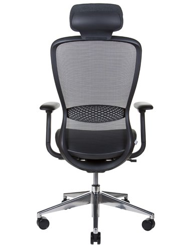 Кресло KRESLALUX IN-POINT ALU BASE (BLACK + M60999), эргономичное