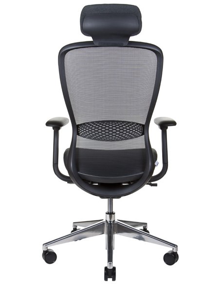 Кресло KRESLALUX IN-POINT ALU BASE (BLACK + M60999), эргономичное
